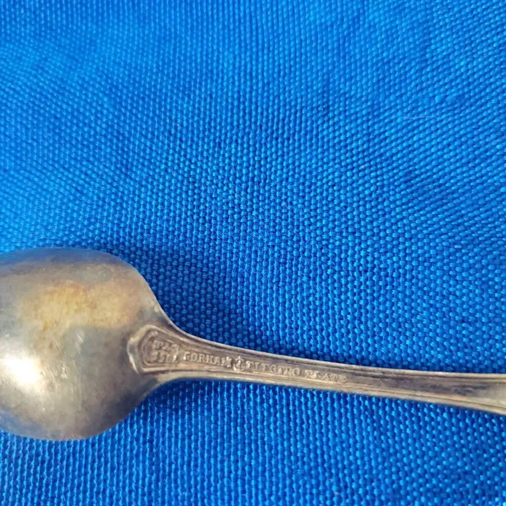 Antique Palace Hotel Gorham Silver Plate Spoon Elegant Vintage Souvenir Flatware